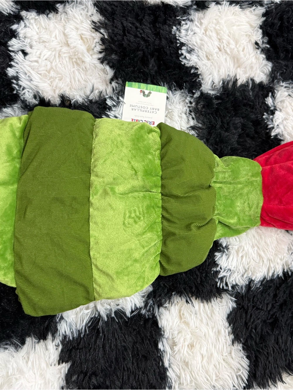 Pottery barn rare NWT Eric Carle the hungry Caterpillar costume - Picture 4 of 6